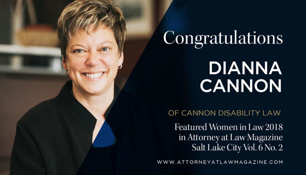 Dianna Cannon Featured in Attorney at Law Magazine 2018
