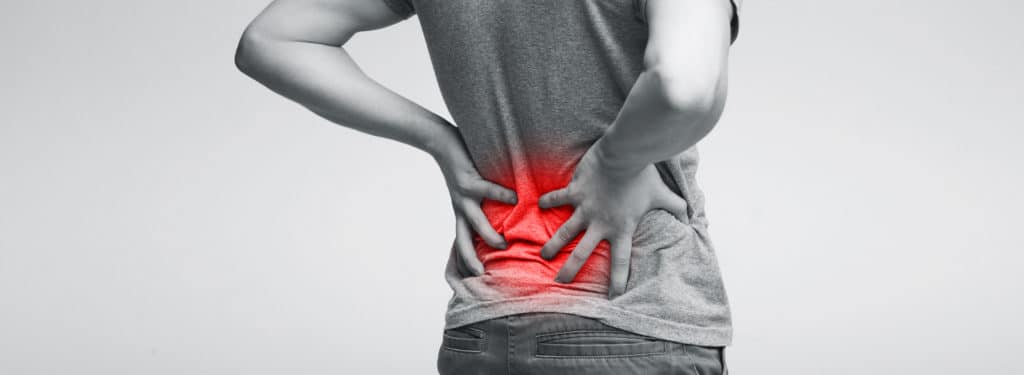 back disability and pain