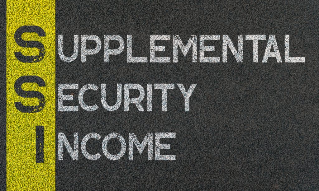 supplemental security income SSI benefits