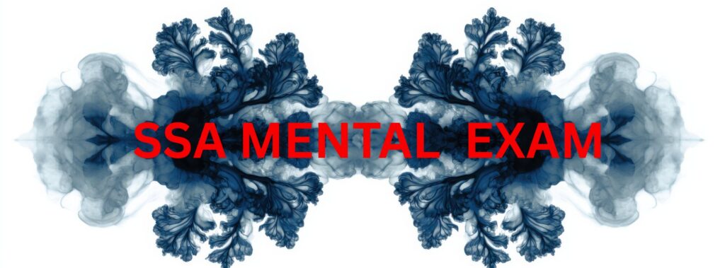 SSA MENTAL EXAM