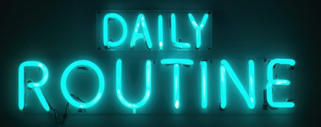 daily activities, daily routine